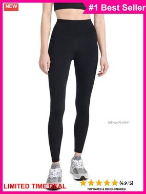 High Waist Airweight Leggings Slim Fit Yoga Athletic Pants Moisture Wicking